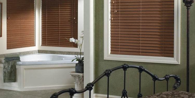 What do Faux Wood Blinds refer to?