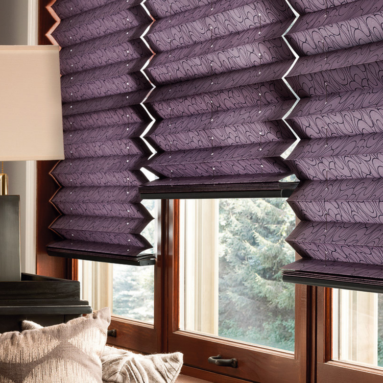 What do Pleated Shades refer to?