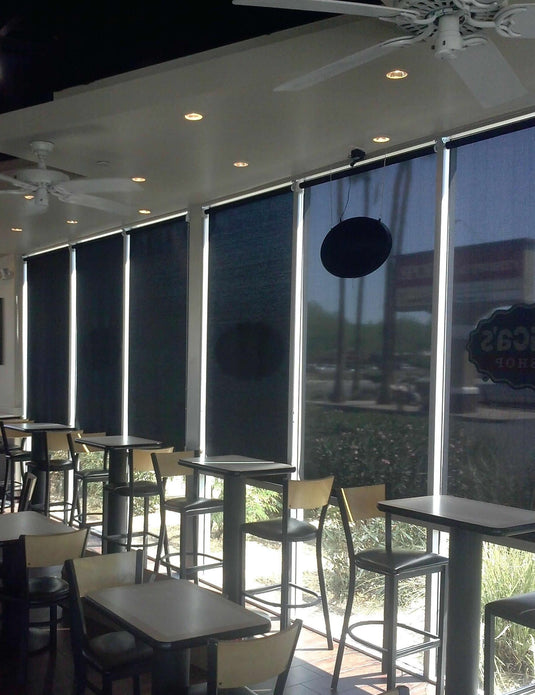 luxeblindsny, restaurant window shades, commercial drapes, commercial blackout blinds, commercial shades for restaurants, commercial blackout curtains, pirouette shades, commercial curtains and drapes, commercial blackout roller shades, restaurant blinds, blinds for restaurants